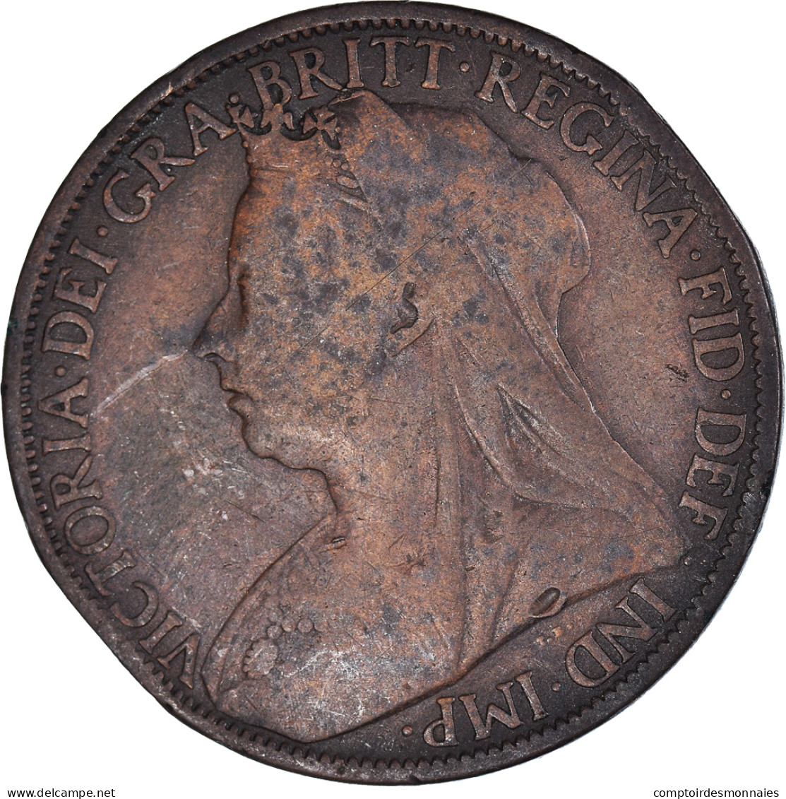 Monnaie, Grande-Bretagne, Penny, 1898 - D. 1 Penny