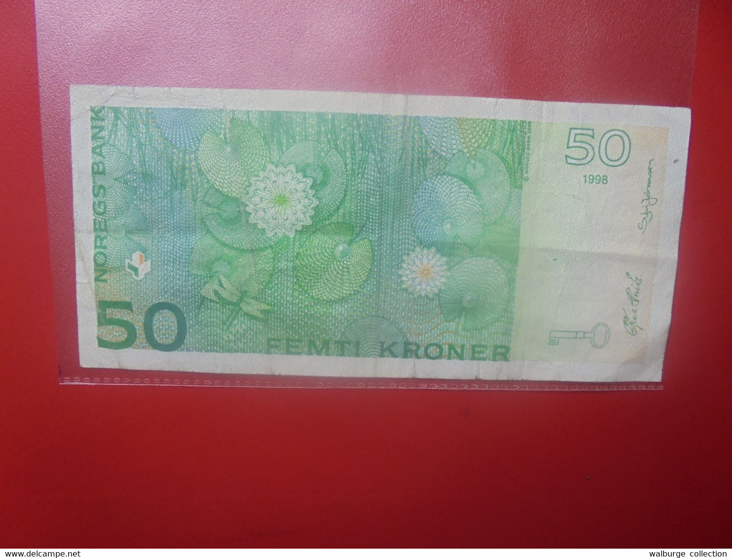 NORVEGE 50 KRONER 1998 Circuler (L.8) - Norway