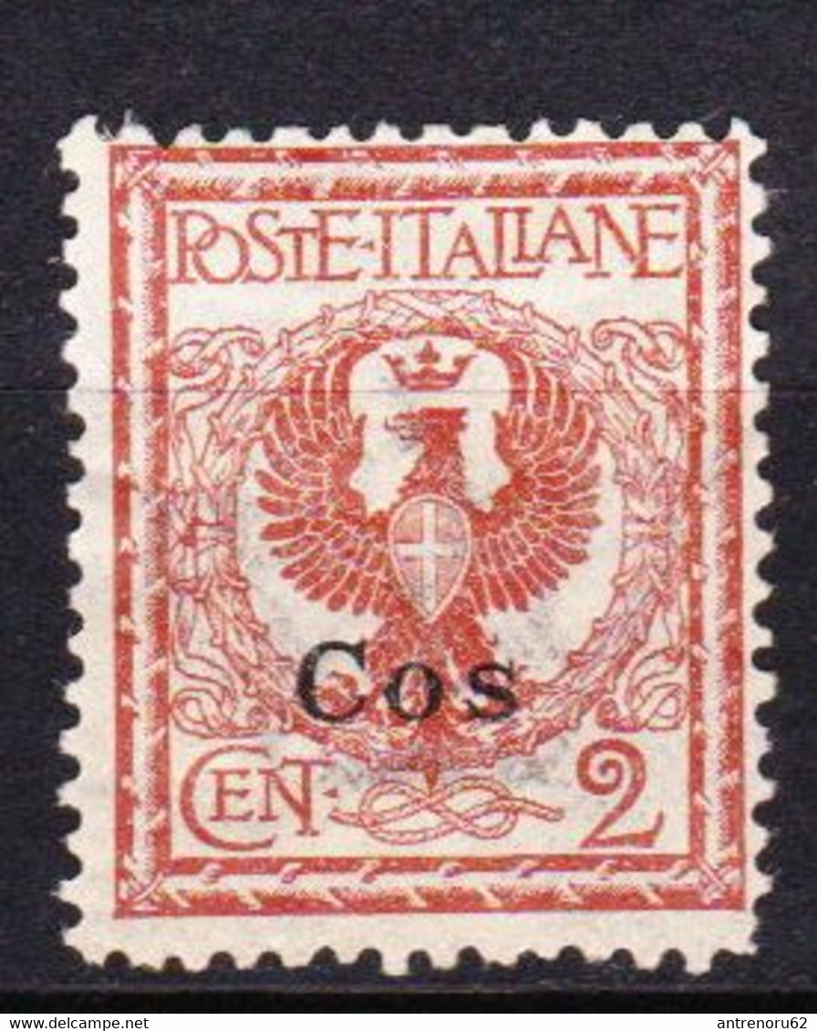 STAMPS-ITALY-1912-COO-UNUSED-MH*-SEE-SCAN - Ägäis (Coo)