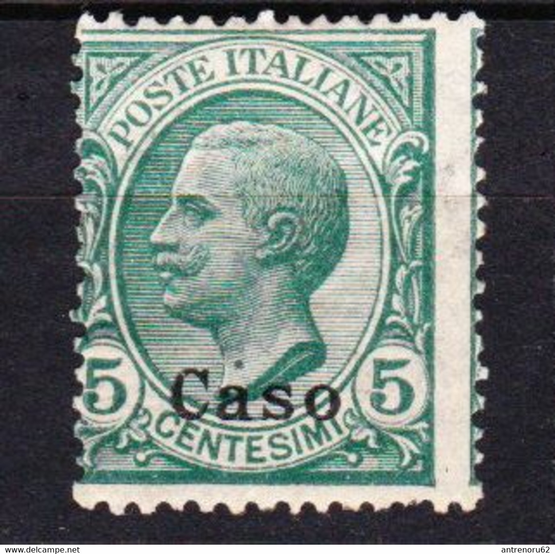 STAMPS-ITALY-1912-CASO-UNUSED-MH*-SEE-SCAN - Ägäis (Caso)