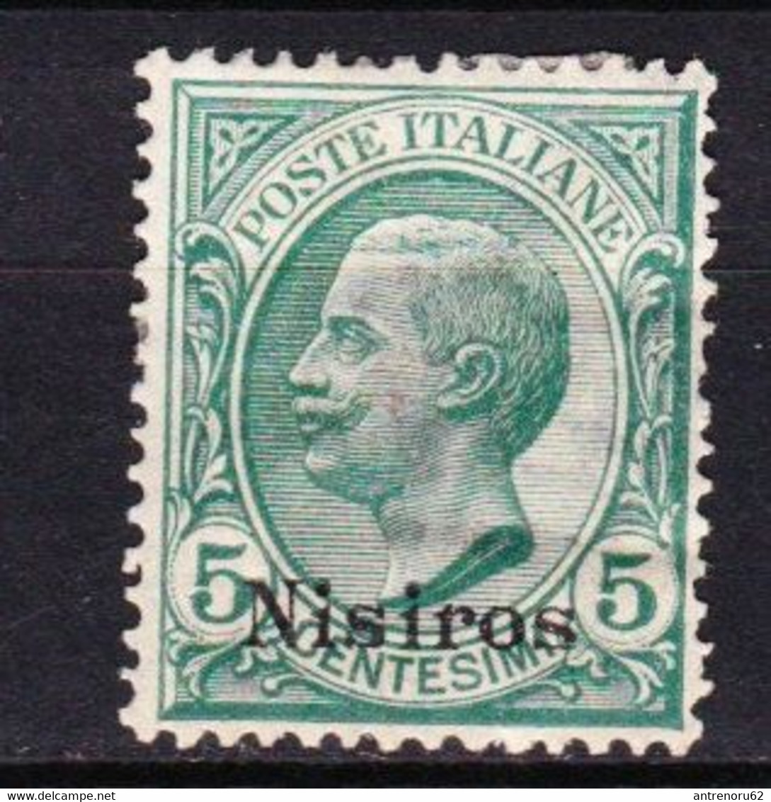 STAMPS-ITALY-1912-NISIRO-UNUSED-MH*-SEE-SCAN - Ägäis (Nisiro)