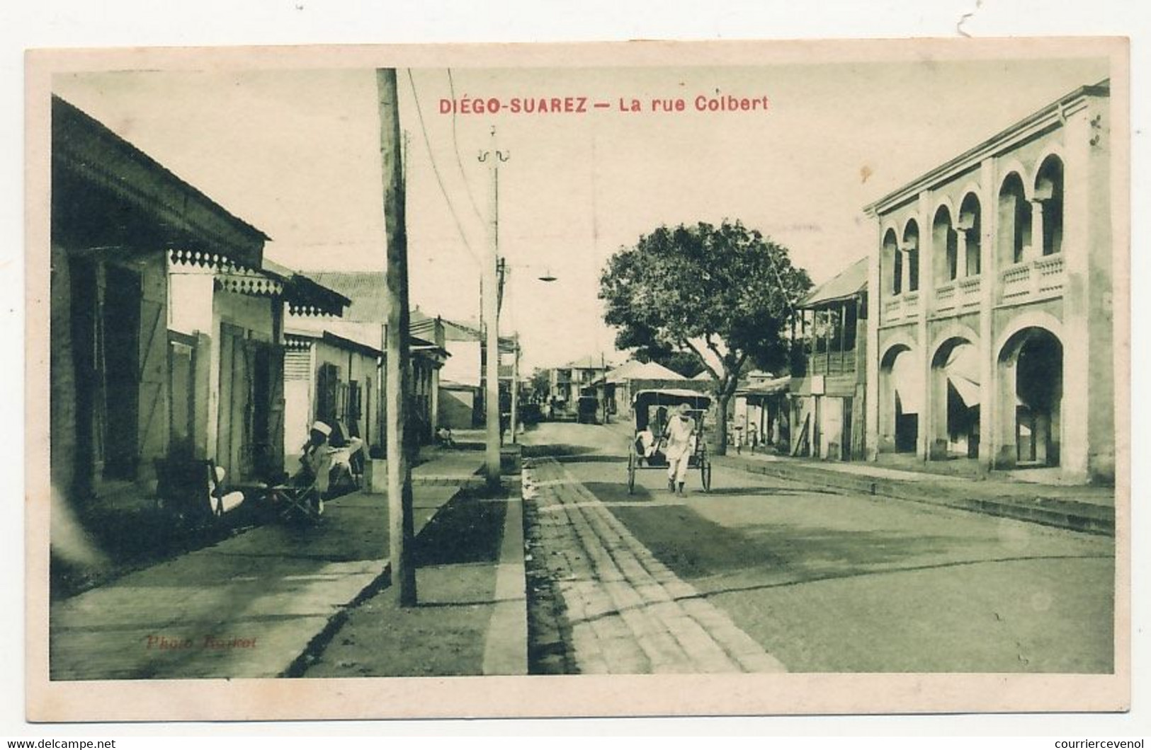 CPA - MADAGASCAR - Diégo-Suarez - La Rue Colbert - Madagascar