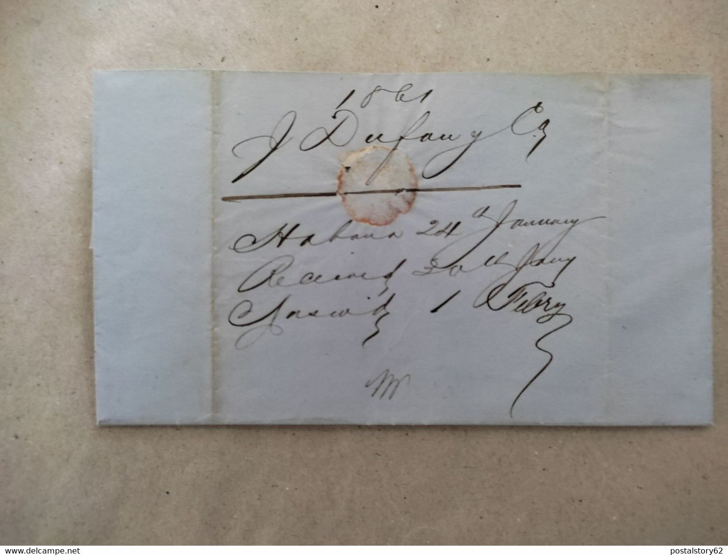 Habana, Avana. Cuba - Lettera Con Contenuto Per New York - Steams Ship 10 Anno 1861 - Prephilately