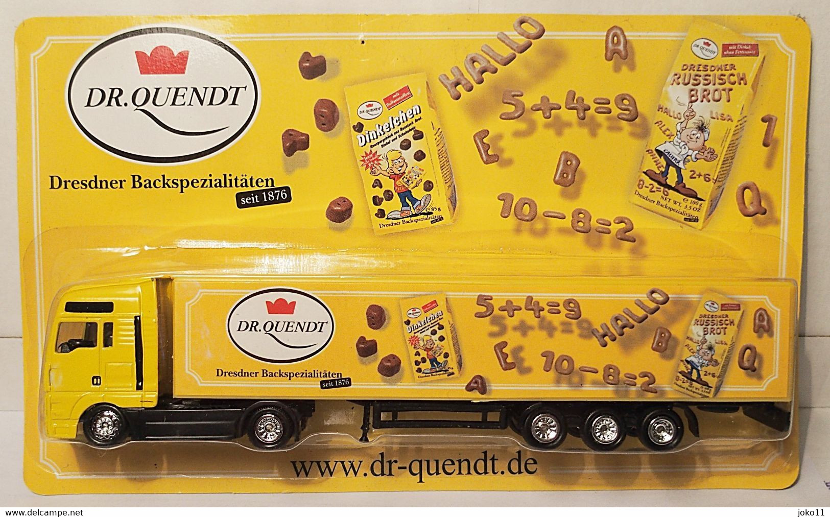 Werbetruck, Biertruck Der Firma Dr. Quendt Dresden, OVP - Camions