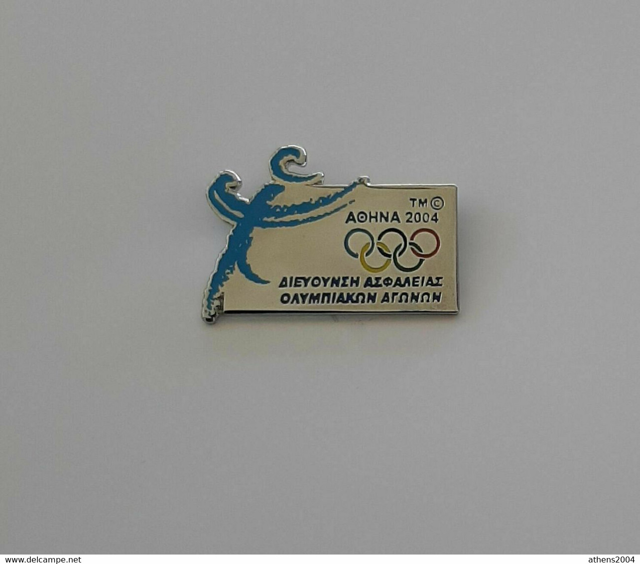 Athens 2004 Olympic Games - SECURITY DIVISION PIN - Jeux Olympiques