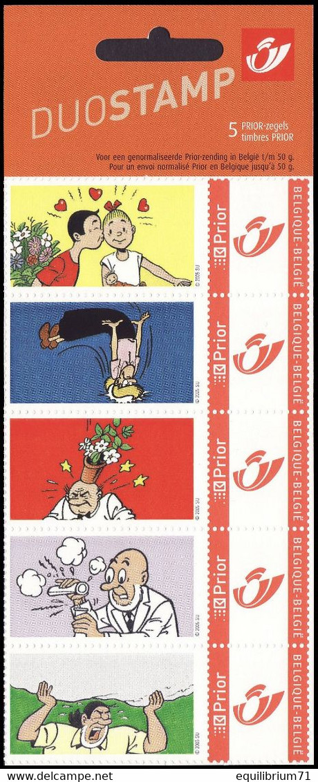 DUOSTAMP** / MYSTAMP** - Bob & Bobette / Suske En Wiske / Frida Und Freddie - Philabédés