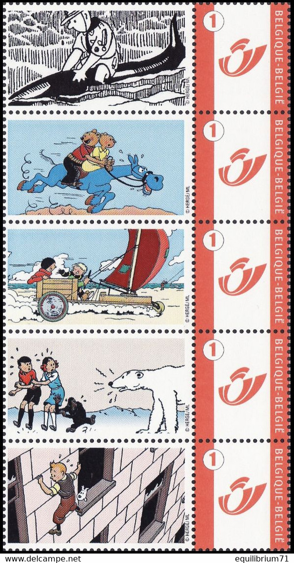 DUOSTAMP/MYSTAMP** - Popol & Virginie/Leo En Lea - Quick & Flupke - Jo, Zette & Jocko/Jo, Suus En Jokko - Tintin/Kuifje - Philabédés