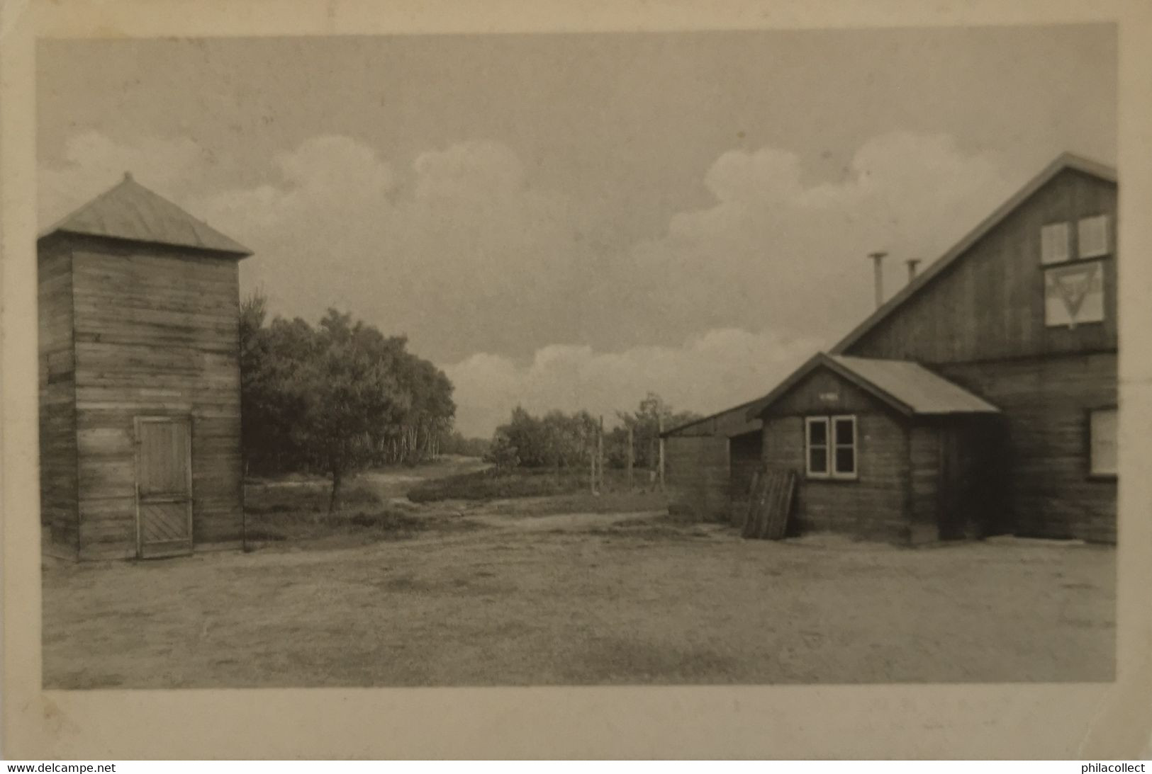 Ermelo // Watertoren Winkel En Eetzaal In Het A. M. V. J. Kamp 192?A - Ermelo