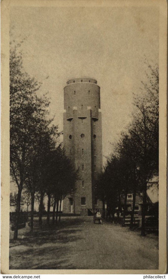 Oude Pekela (Grn.) Watertoren 195? - Otros & Sin Clasificación
