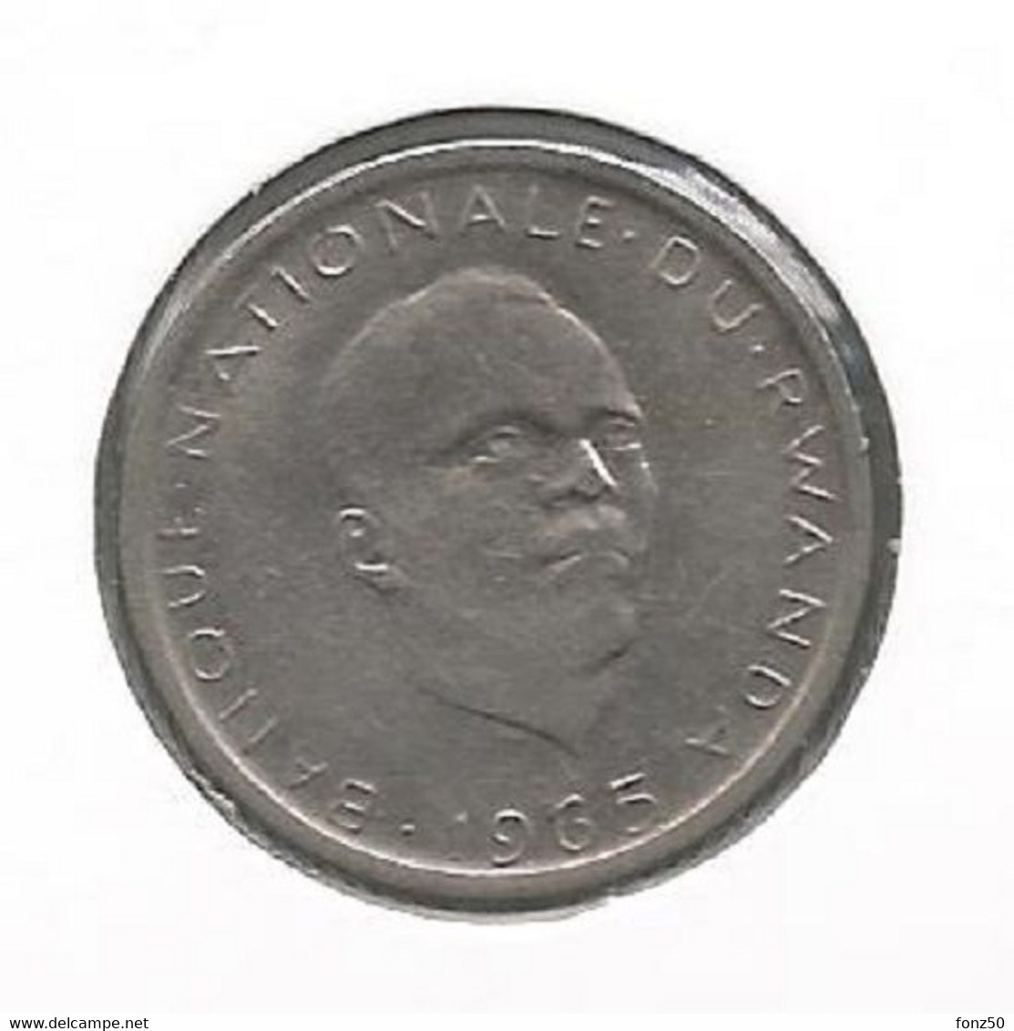 RWANDA * 1 Frank 1965 * Prachtig * 11392 - Rwanda