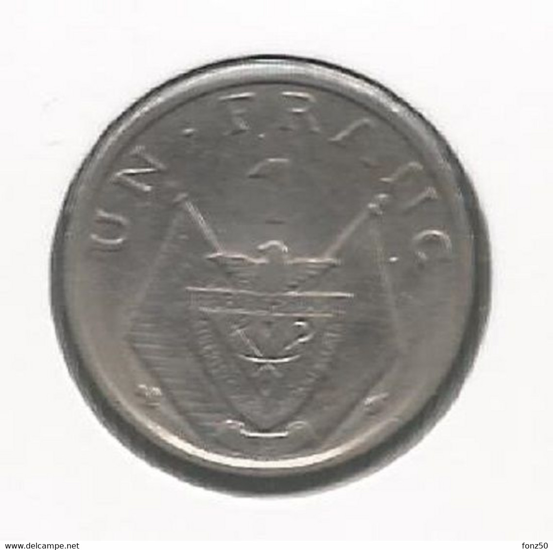 RWANDA * 1 Frank 1965 * Prachtig * 11392 - Rwanda