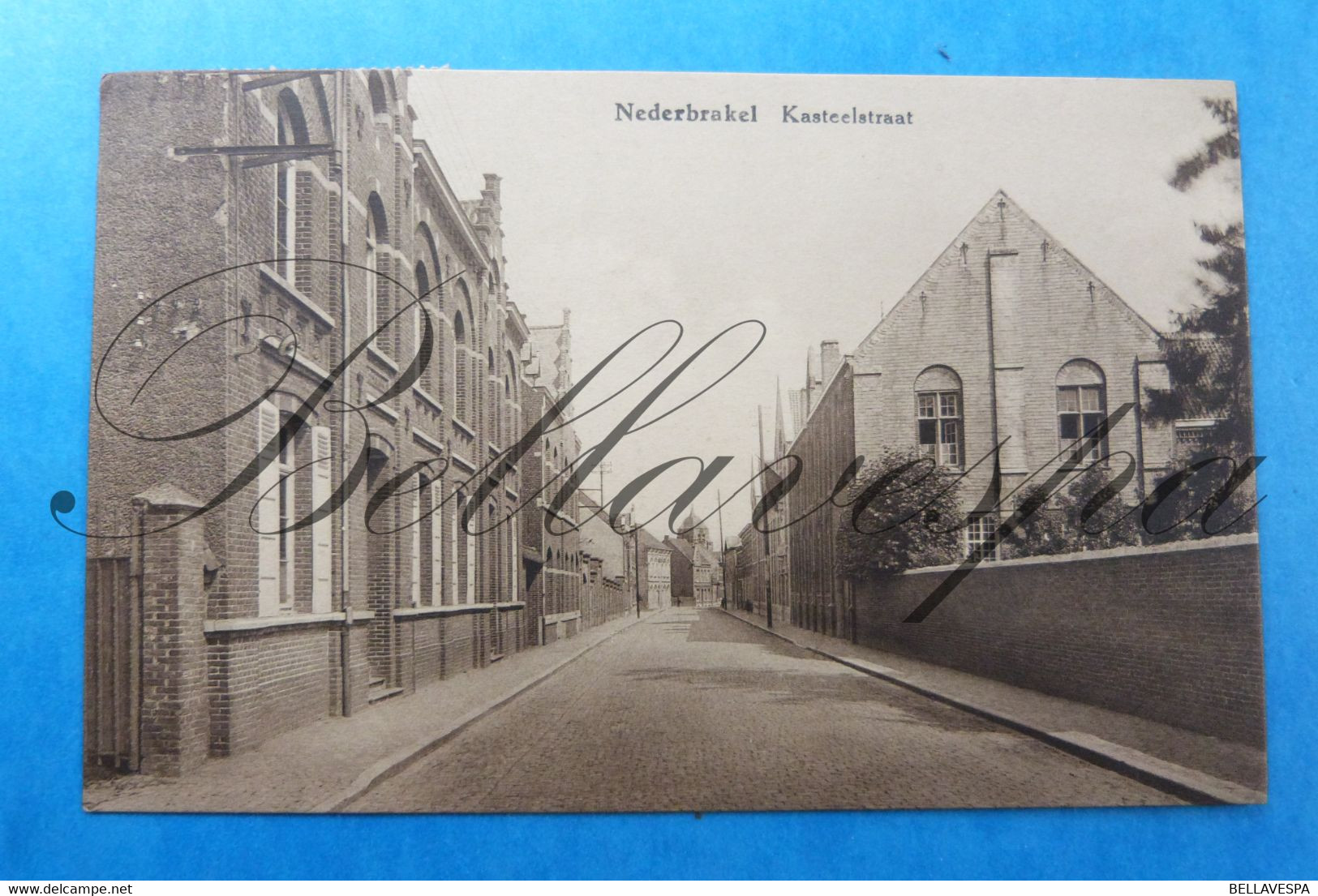 Brakel NederBrakel  Kasteelstraat. 1936 Uitg. F.Gijselinck - Brakel