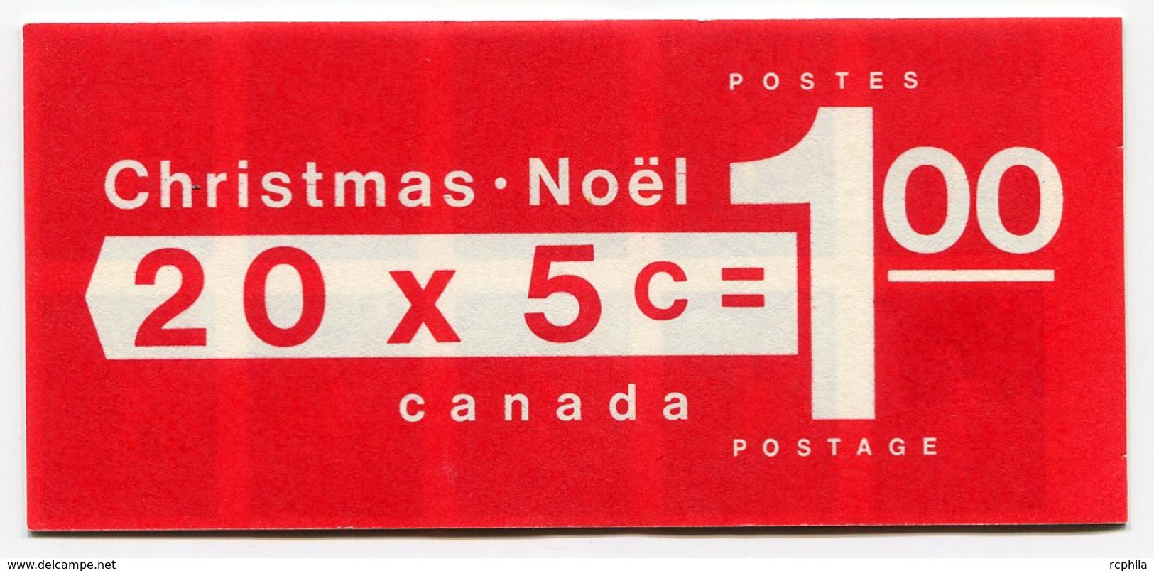 RC 15923 CANADA BK73 CHRISTMAS NOEL CARNET COMPLET BOOKLET MNH NEUF ** - Libretti Completi
