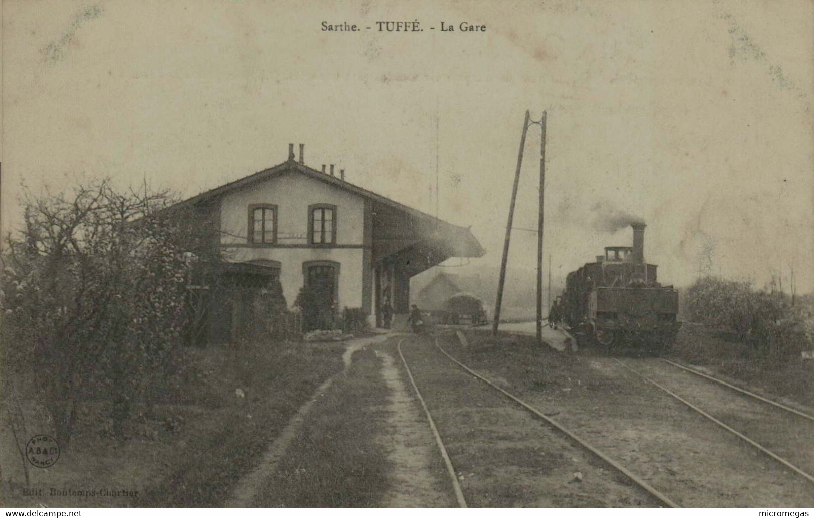 72 - TUFFE - La Gare - Tuffe