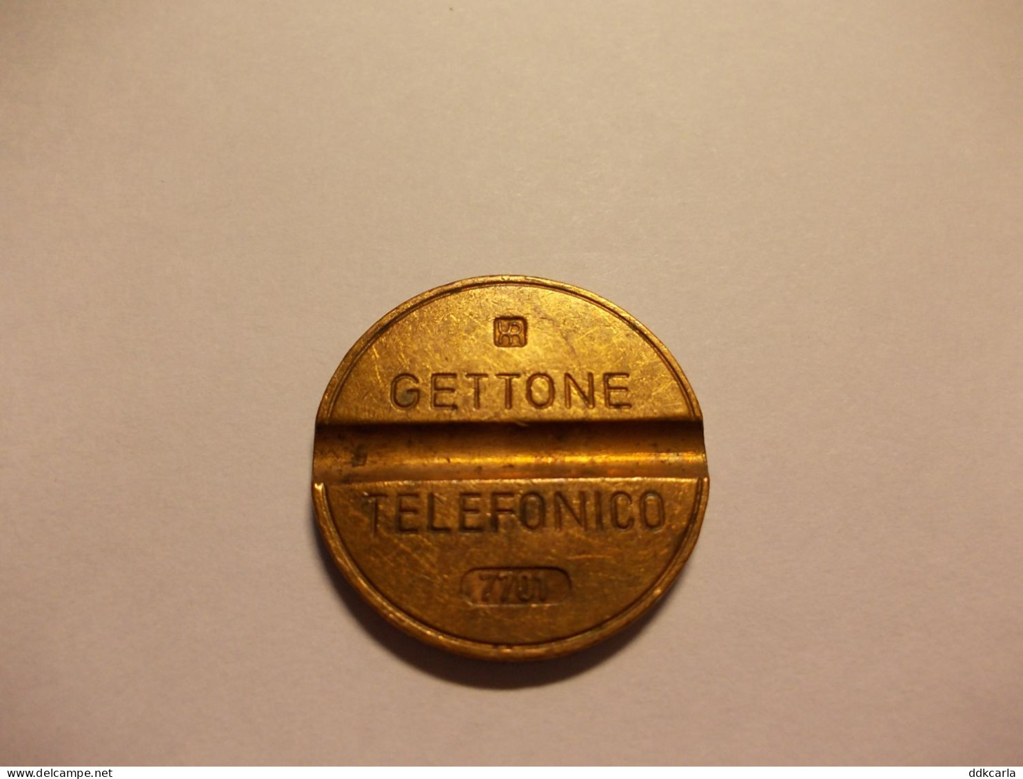 2 X Jeton - Gettone Telefonico 6505 / 7701 - Telefoon Token Uit Metaal - Profesionales/De Sociedad