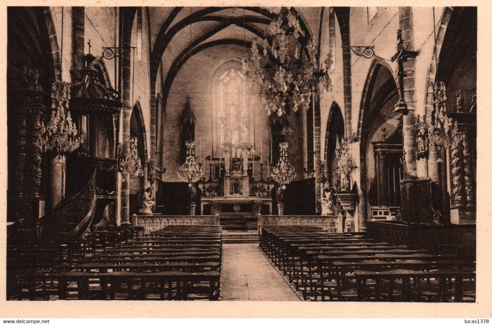 AUPS / INTERIEUR DE L EGLISE - Aups