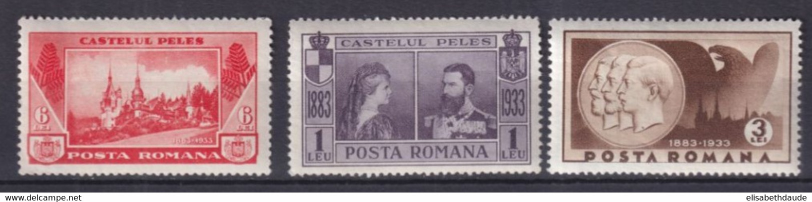 ROUMANIE - 1930/1935 - COLLECTION UNIQUEMENT SERIES COMPLETES ! * MH - COTE YVERT = 103 EUR. - Neufs