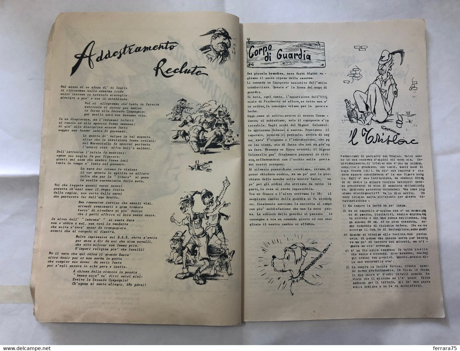 RIVISTA ALPINI NUMERO UNICO BATT.TAURINENSE IV°REGG.CON AUTOGRAFI CAP.MAZZI 1934