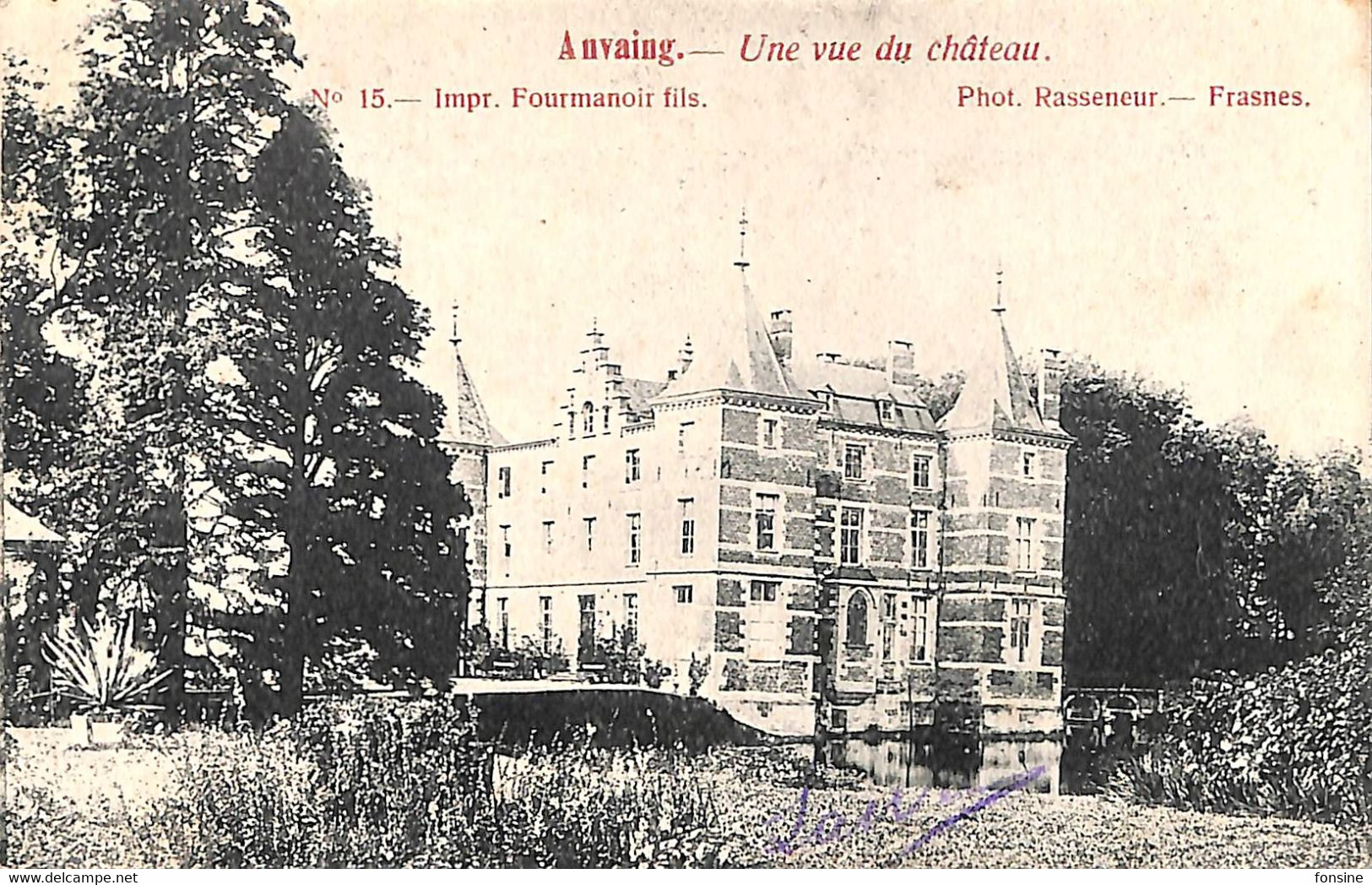 Frasnes -lez- Anvaing - Château - Frasnes-lez-Anvaing