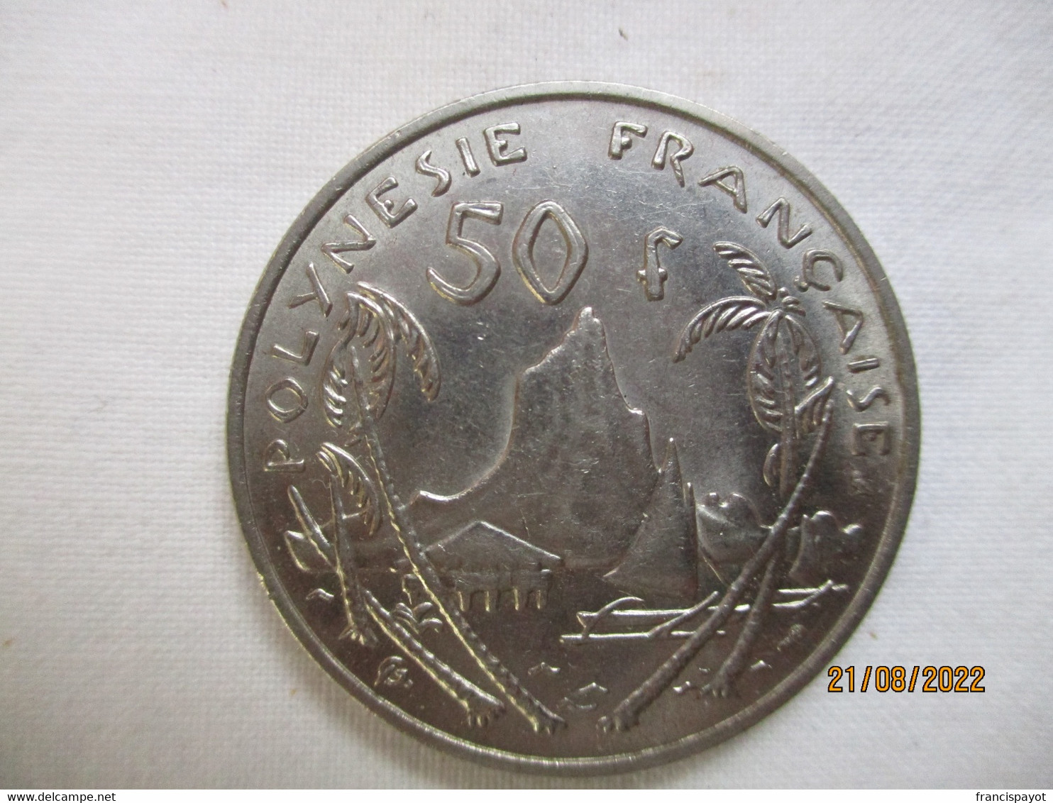 Polynésie Française 50 Francs 1967 - Frans-Polynesië