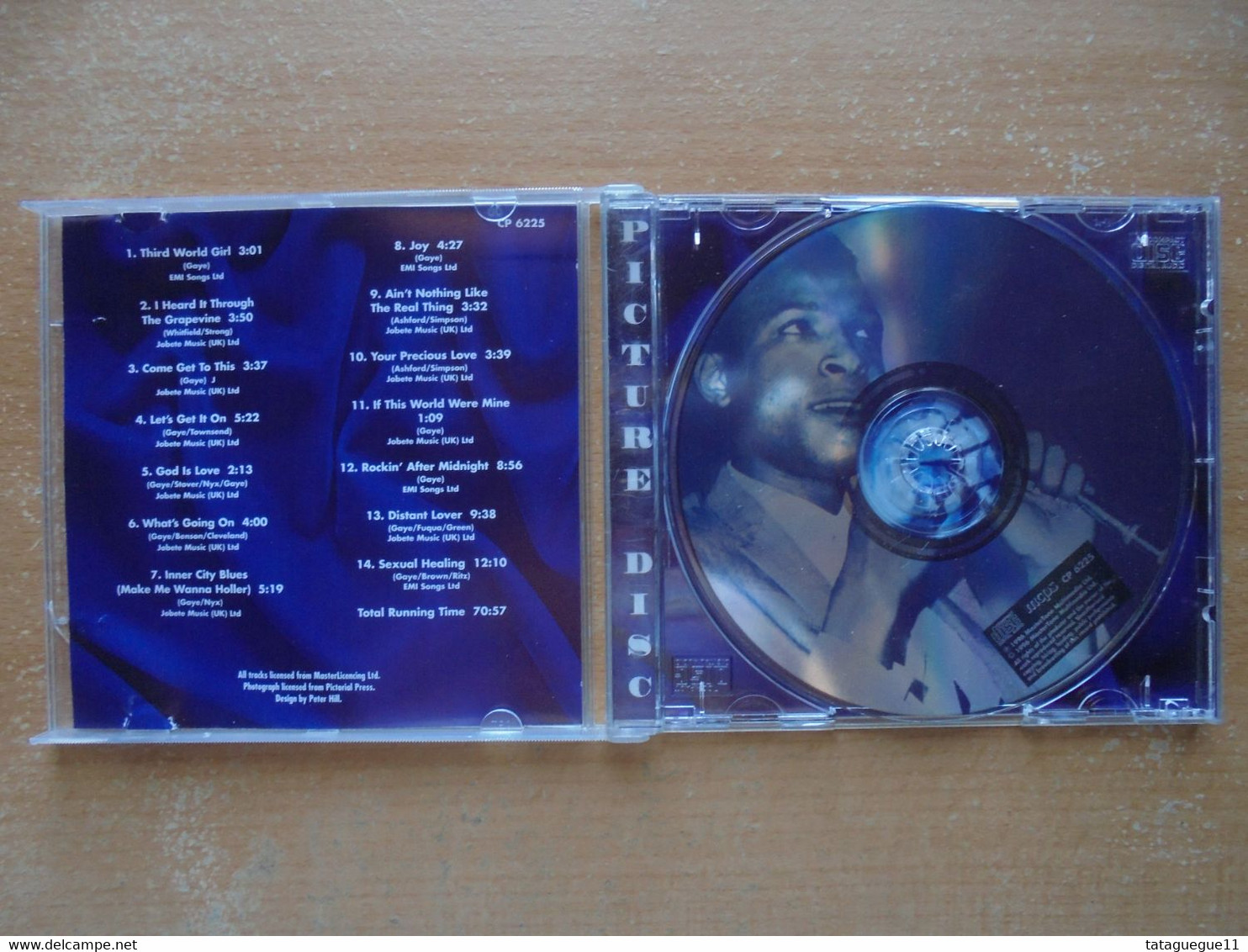 CD - MARVIN GAYE - Compil - Master Music - 1996 - Soul - R&B