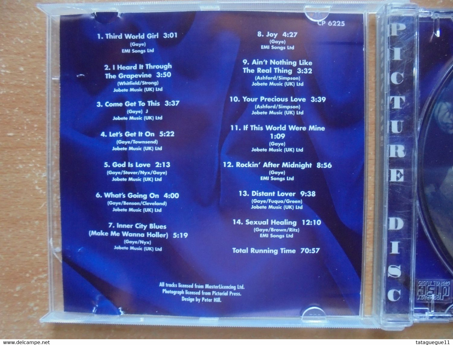 CD - MARVIN GAYE - Compil - Master Music - 1996 - Soul - R&B