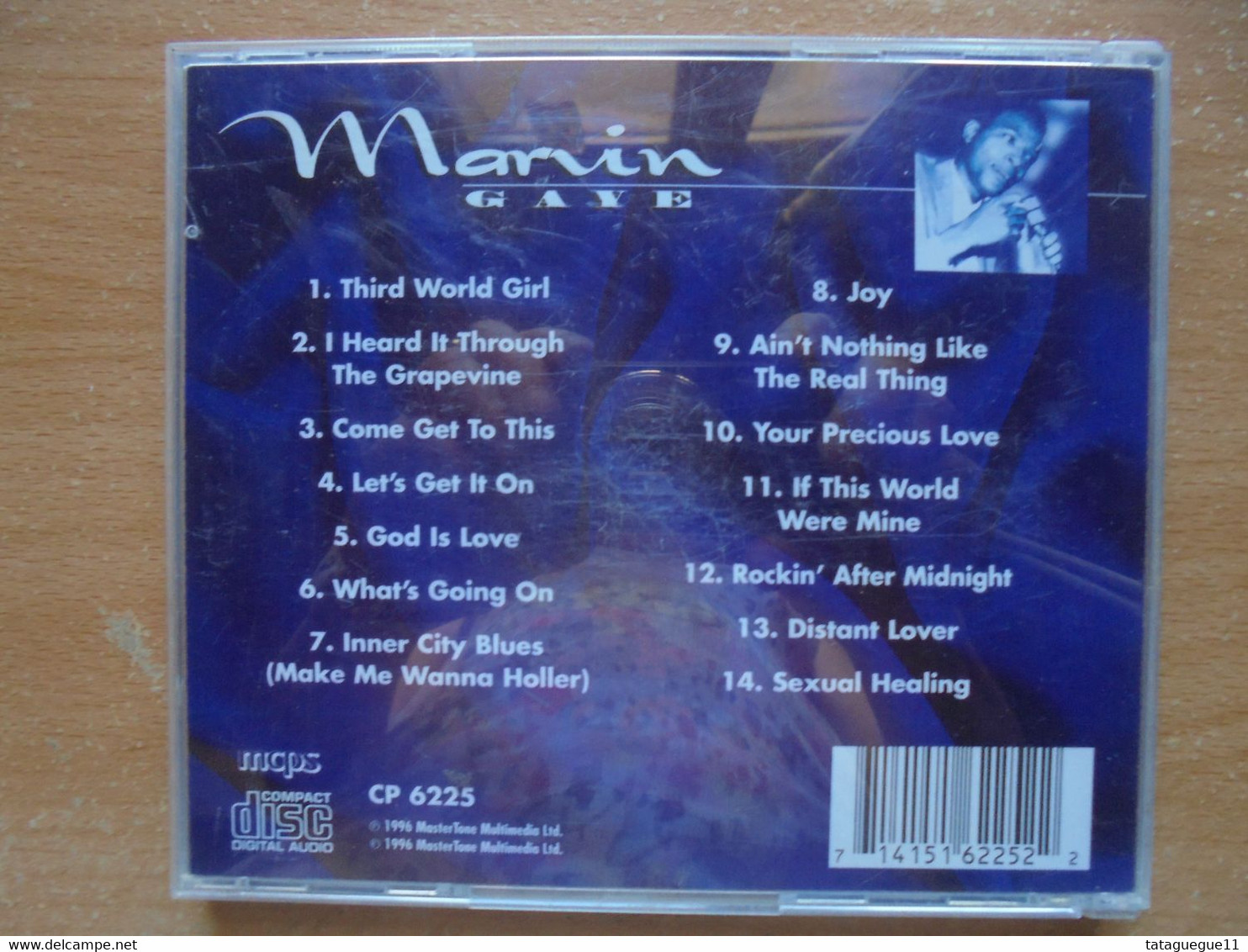 CD - MARVIN GAYE - Compil - Master Music - 1996 - Soul - R&B