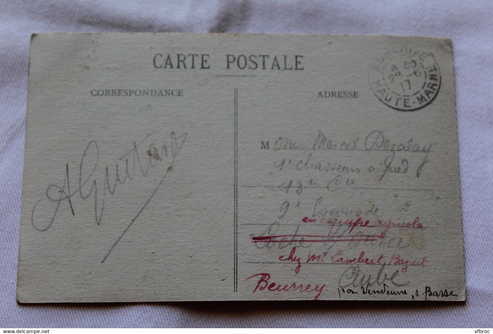 Cpa 1917, Auberive, Un Coin De L'abbatiale Et "Sébastopol", Haute Marne 52 - Auberive