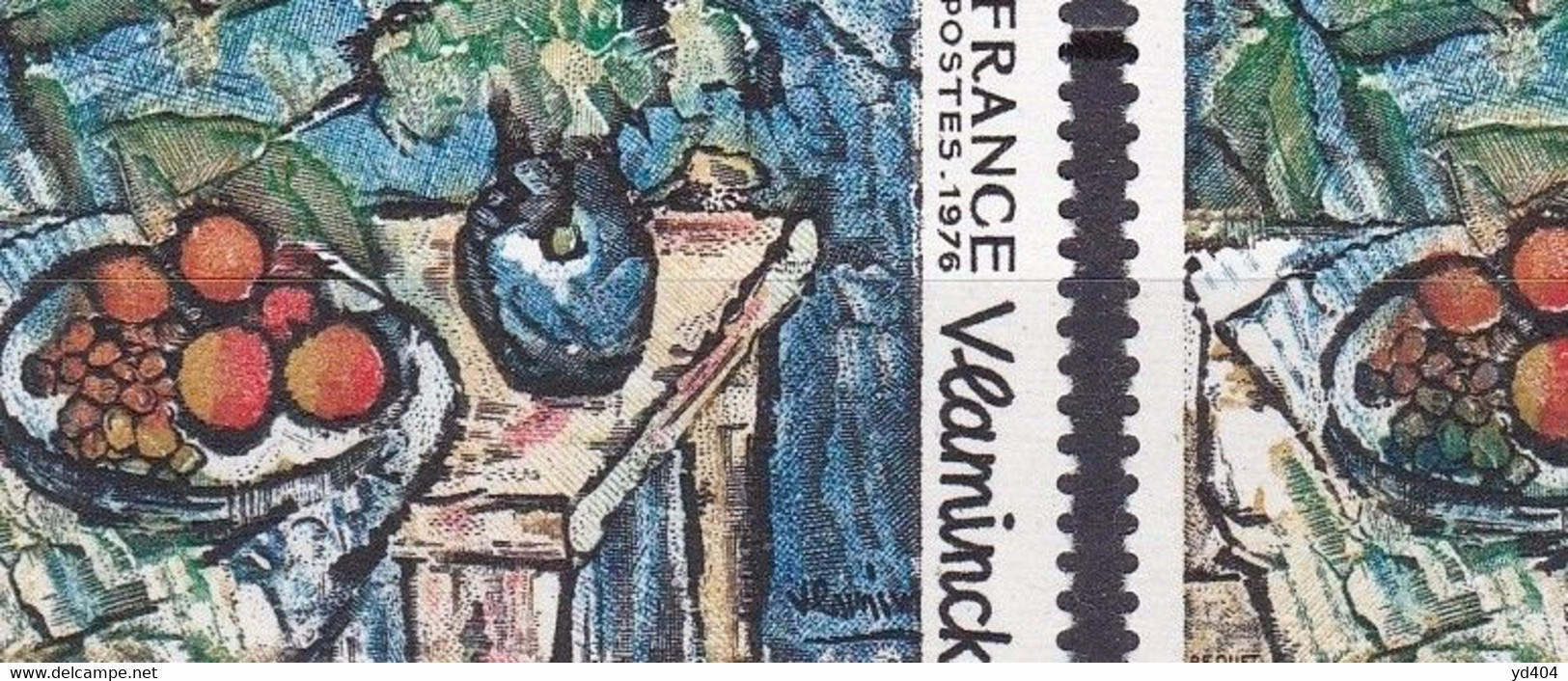 FR7557- FRANCE – 1976 – M. DE VLAMINCK - Y&T # 1899(x2) MNH - Nuovi