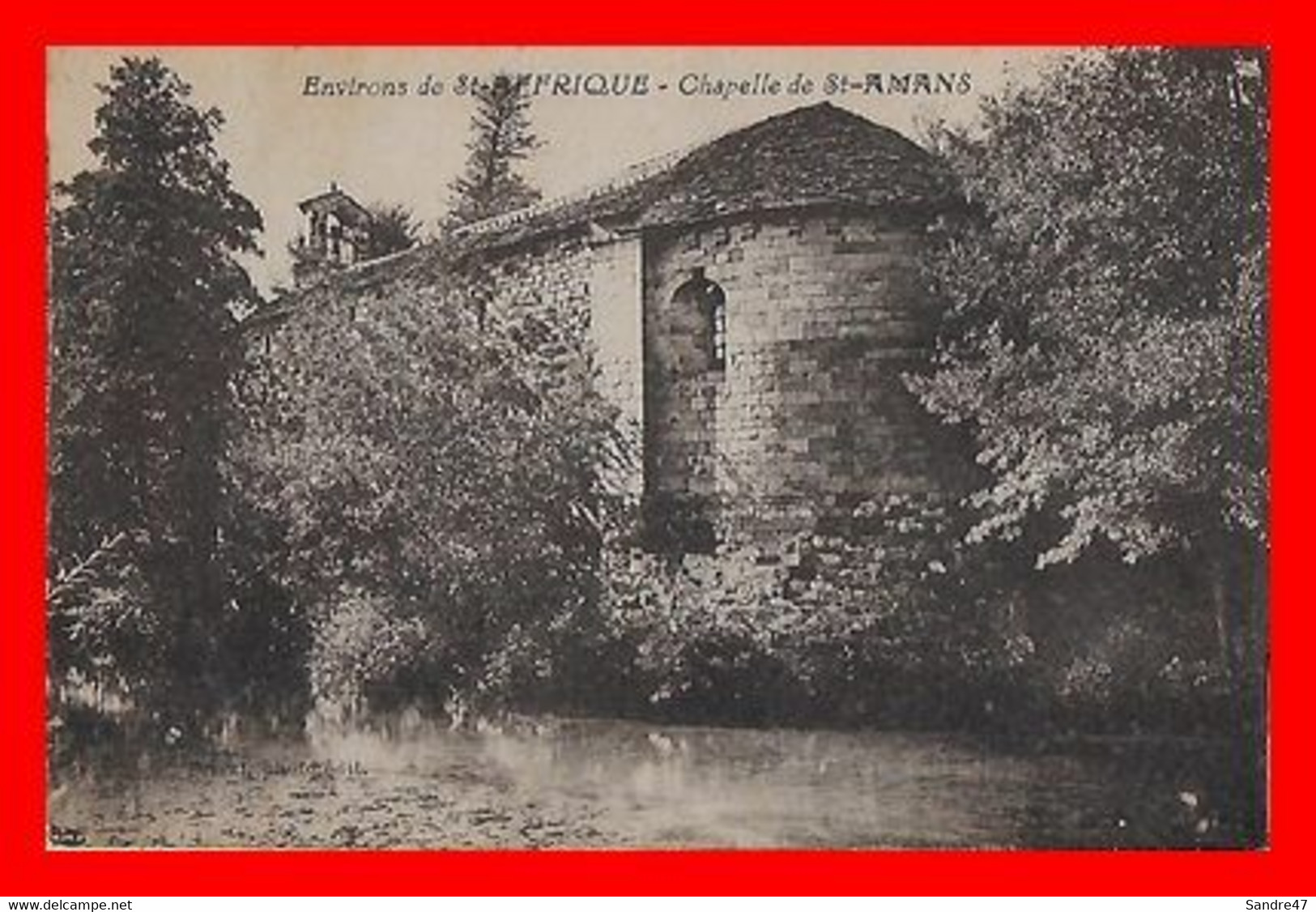 CPA (12) SAINT-AFRIQUE.  Chapelle St-Amans...O1430 - Saint Affrique