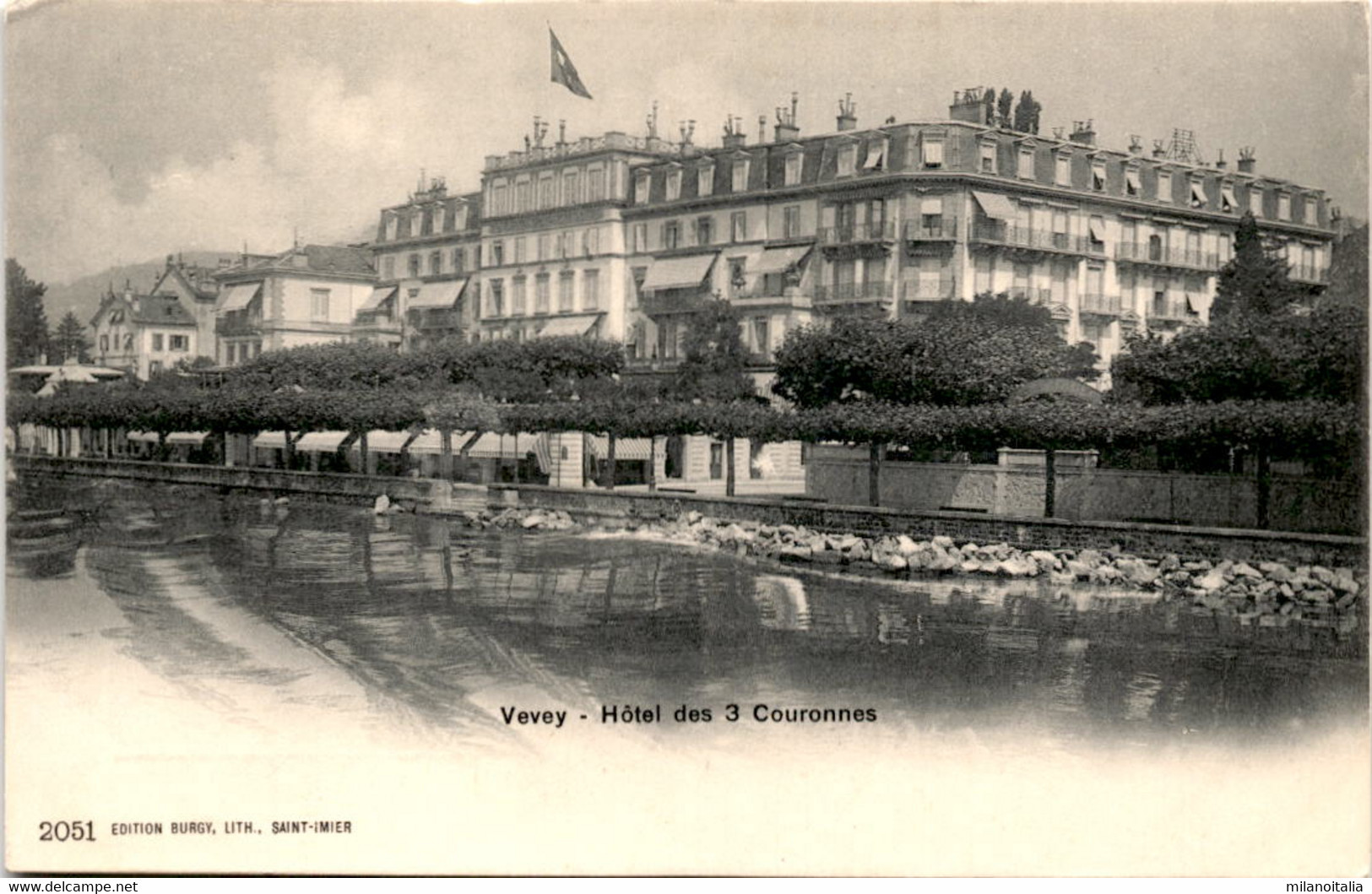 Vevey - Hotel Des 3 Coronnes (2051) - Oron