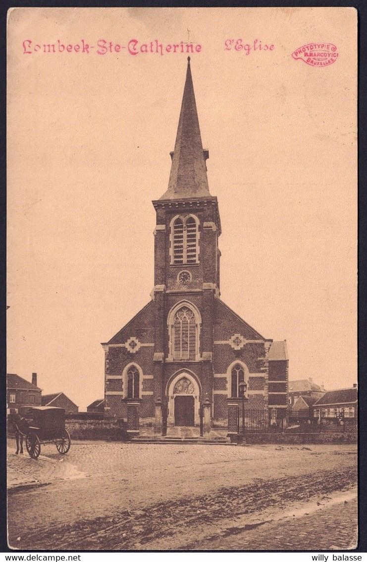 +++ CPA - LOMBEEK STE CATHERINE - Eglise  // - Ternat