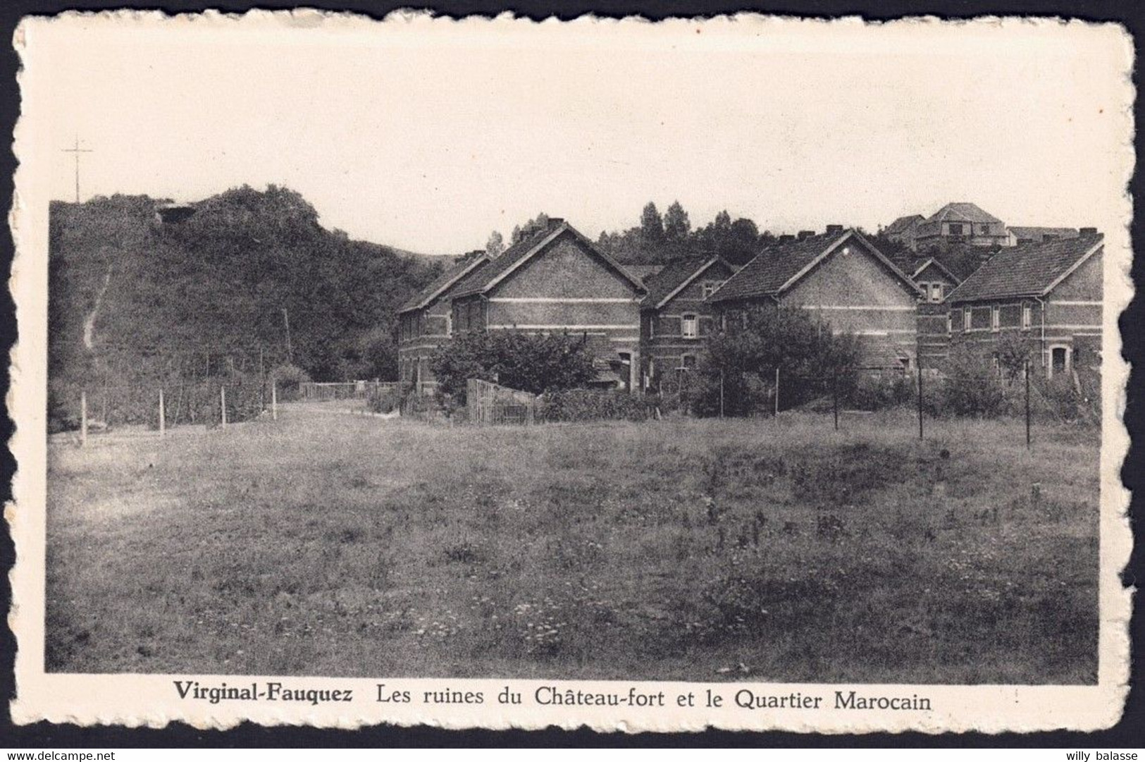 +++ CPA - VIRGINAL FAUQUEZ - Ruines Du Château Fort Et Quartier Marocain // - Ittre