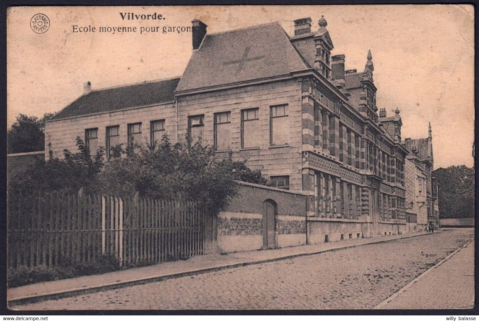 +++ CPA - VILVOORDE - VILVORDE - Ecole Moyenne Pour Garçons  // - Vilvoorde