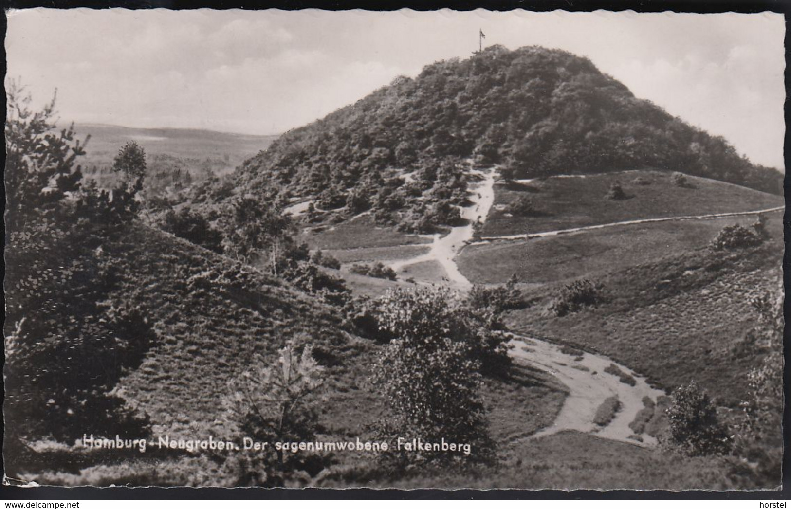 D-21149 Hamburg-Harburg - Neugraben - DEr Sagenumwobene Falkenberg (50er Jahre Stamp) - Harburg