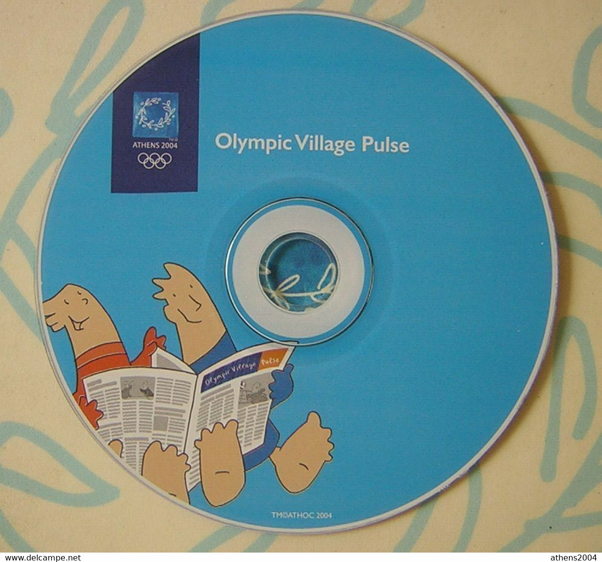 Athens 2004 Olympic Games - Village Newspaper "Pulse" CD - Bekleidung, Souvenirs Und Sonstige