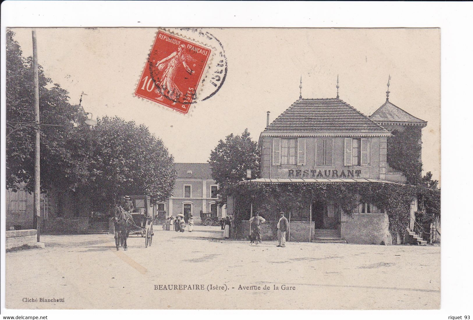 BEAUREPAIRE - Avenue De La Gare - Beaurepaire