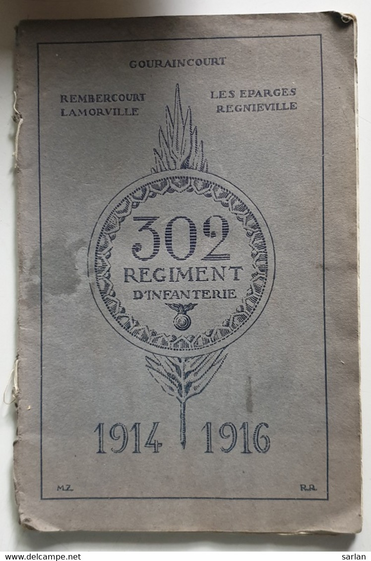 Historique Du 302 E Régiment D'infanterie , * Livre 028 - France