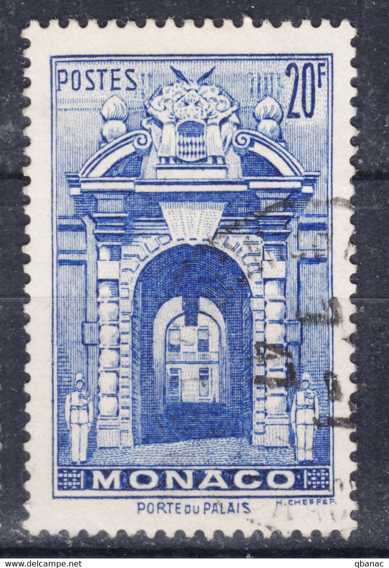 Monaco 1939/1941 Yvert#183 Used - Gebruikt
