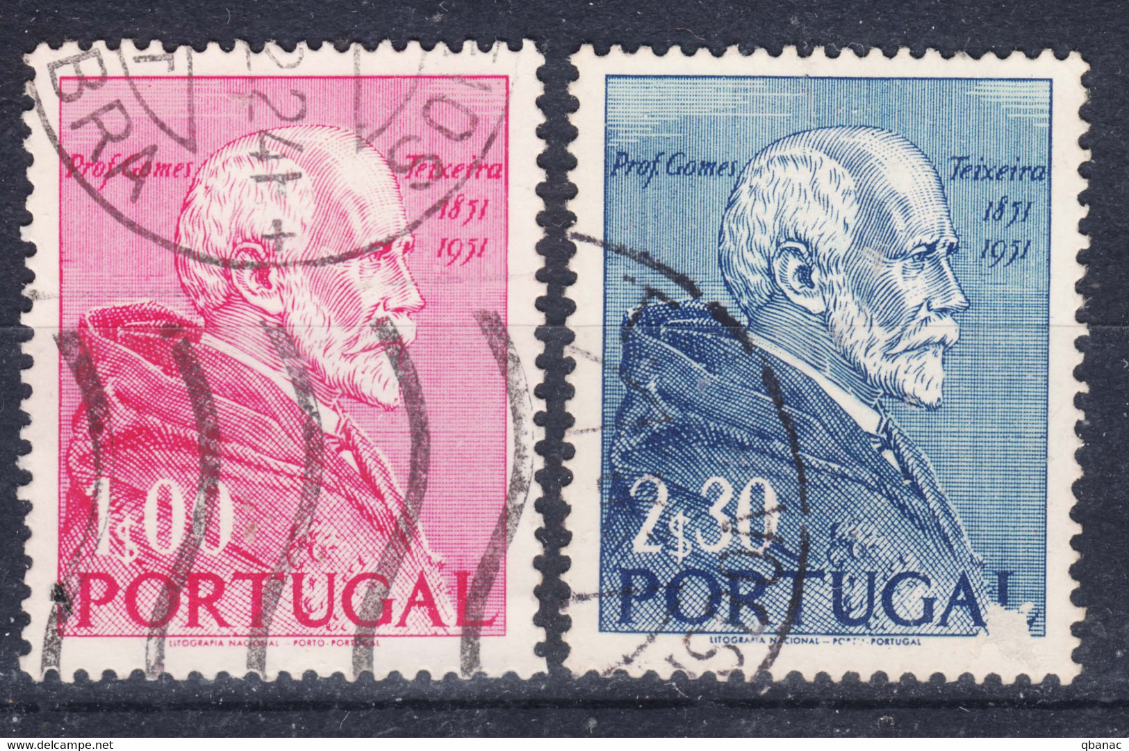 Portugal 1952 Mi#782-783 Used - Oblitérés