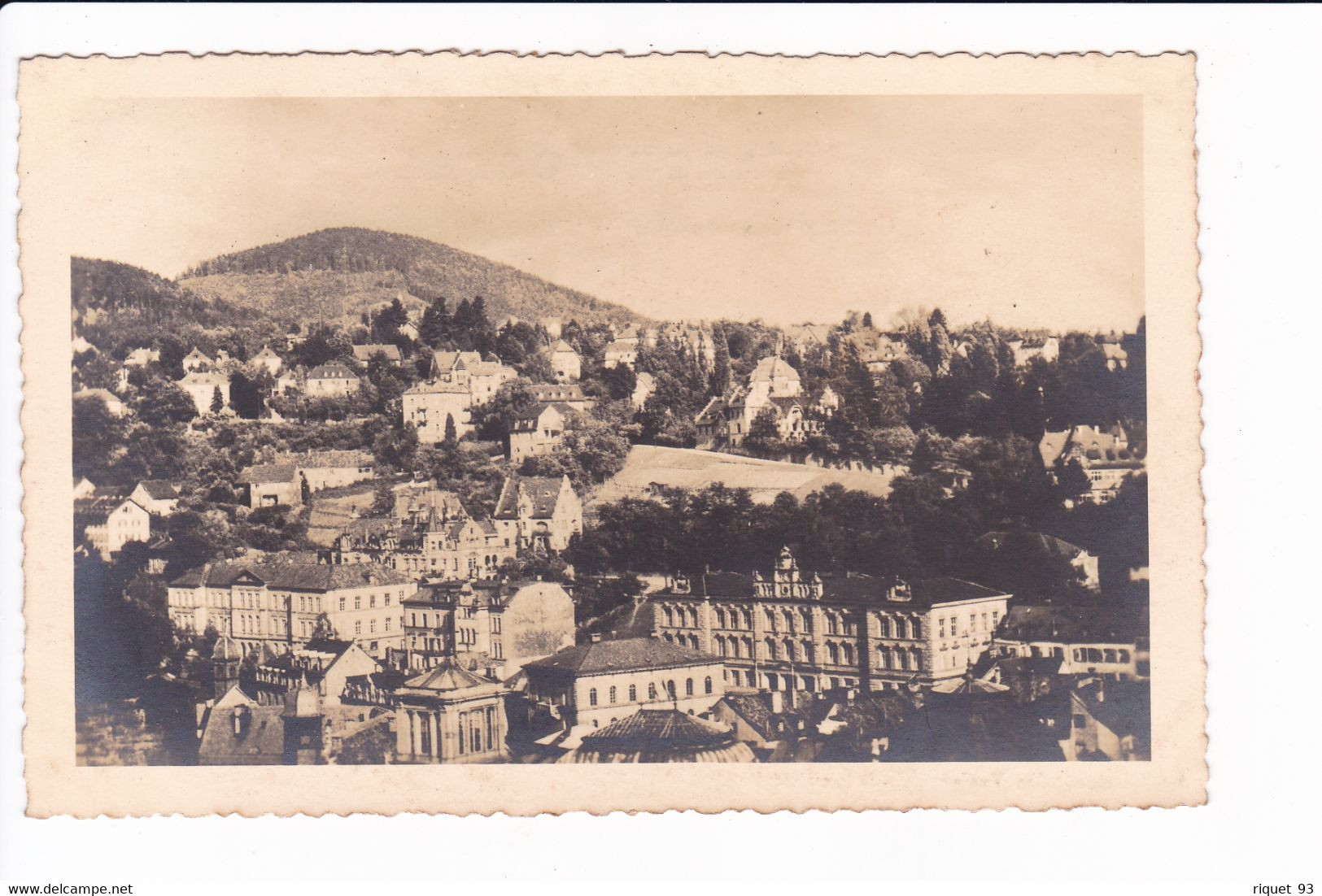 Lot 2 Cp - BADEN-BADEN - 428. Vue Générale De La Cathédrale - -437. La Léopoldplatz Et La Gernsbachestrasse - Baden-Baden