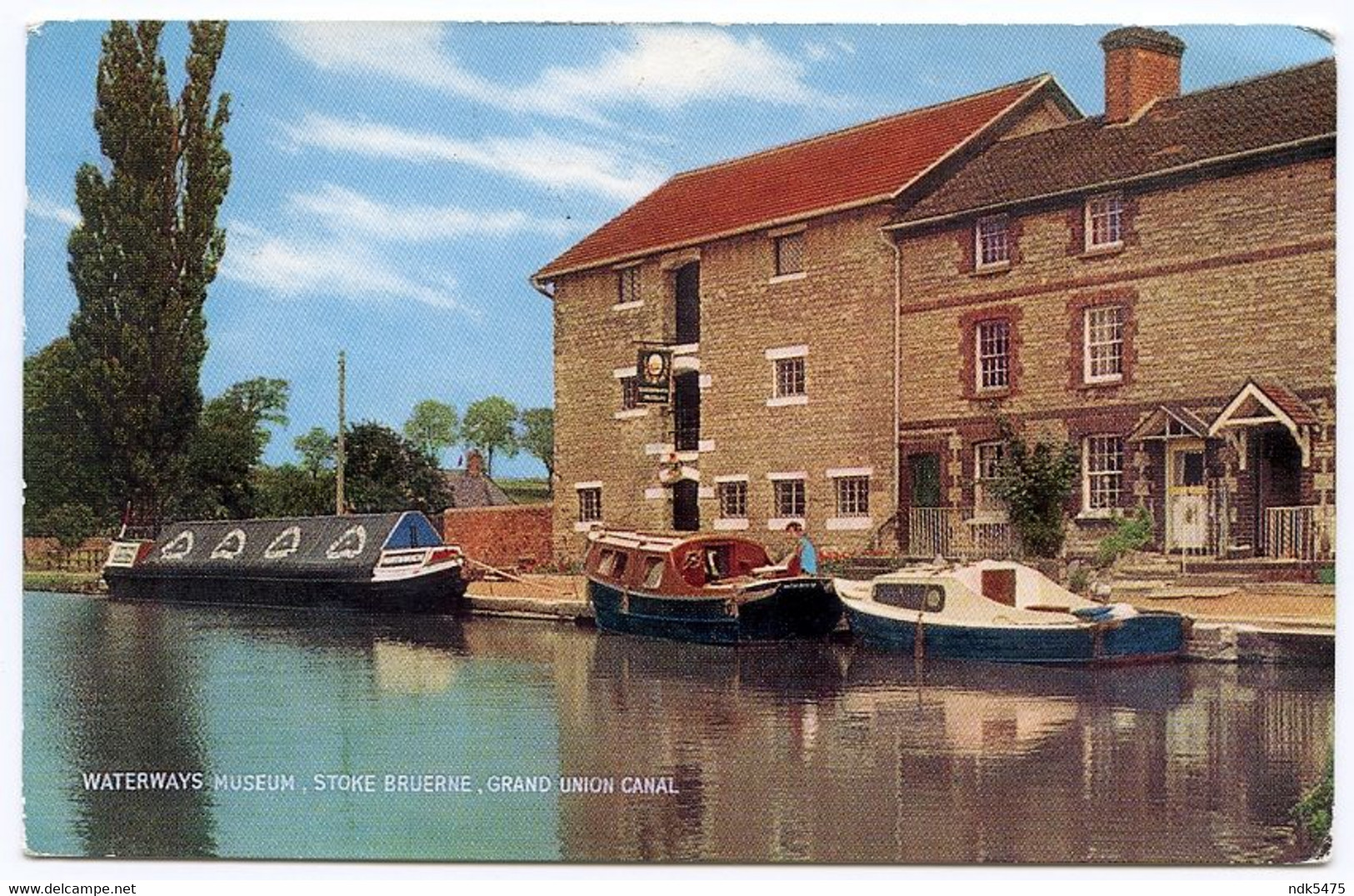 STOKE BRUERNE : WATERWAYS MUSEUM, GRAND UNION CANAL / THE CANAL MUSEUM / ADDRESS - HARLOW, RECTORY WOOD - Northamptonshire