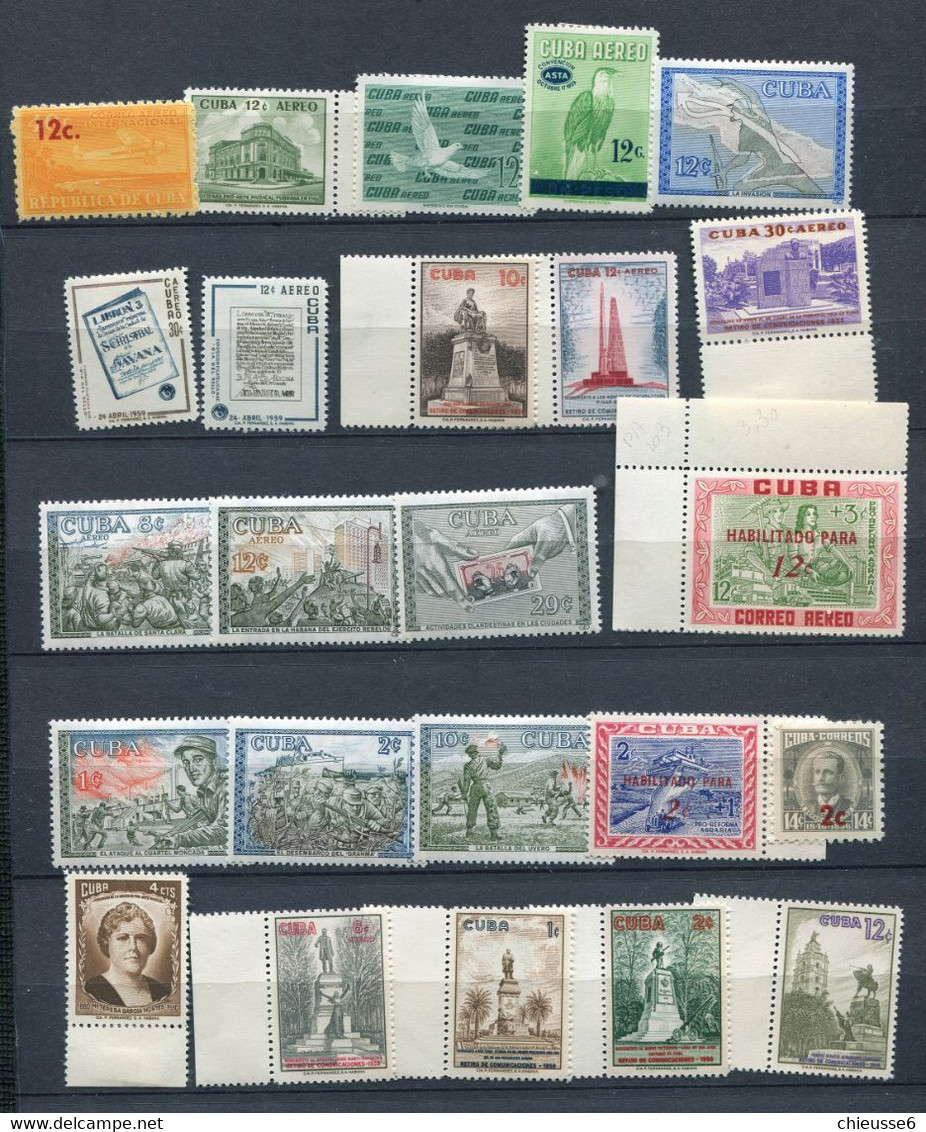 Cuba Lot *, ** - Collections, Lots & Series