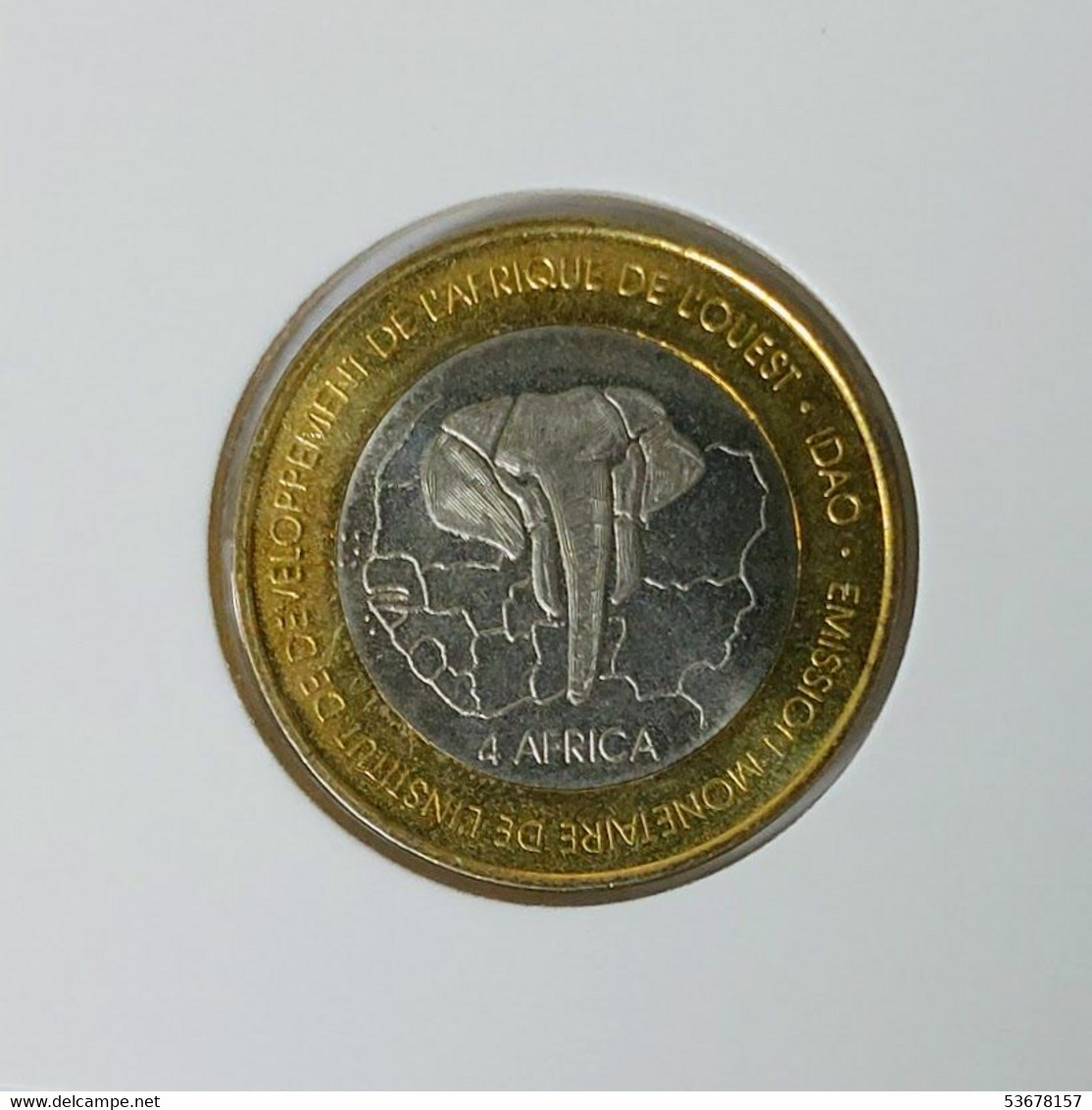 Niger - 6000 CFA Francs (2 Africa) 2005, Stop Malaria!, X# 16 (Fantasy Coin) (#1391) - Níger