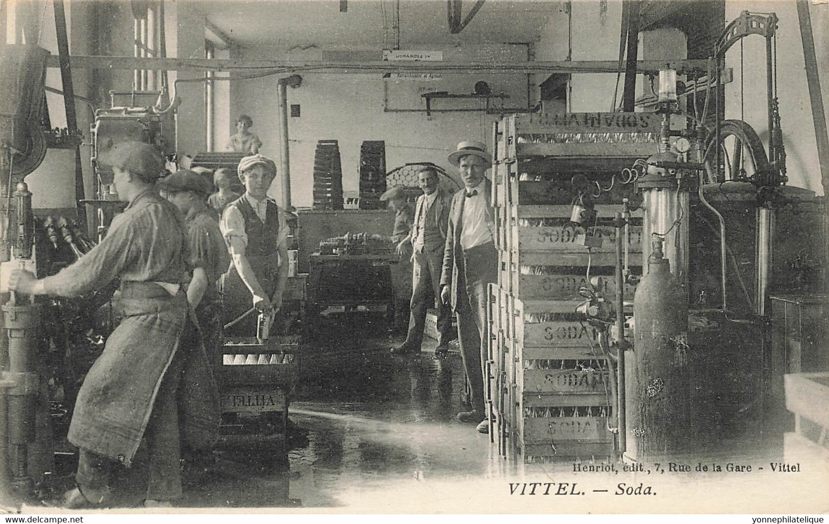 88 - VOSGES - VITTEL - Intérieur Usine Atelier Soda - Superbe Cliché Daniel Delboy - 10250 - Vincey