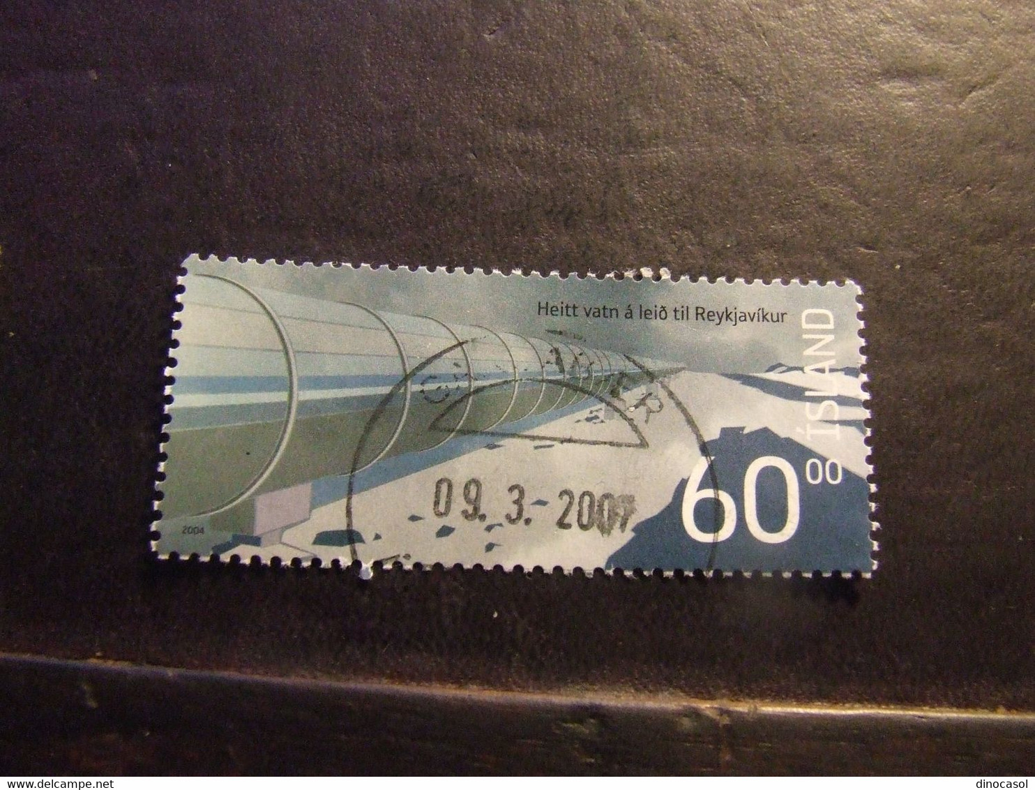 ISLANDA 2004 GEOTERMIA 60 K USATO - Used Stamps