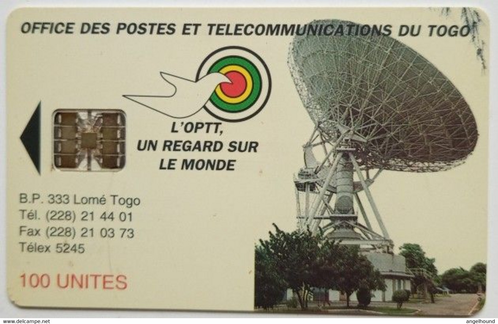 Togo 100 Units " Earth Station - Reverse 1 " - Togo