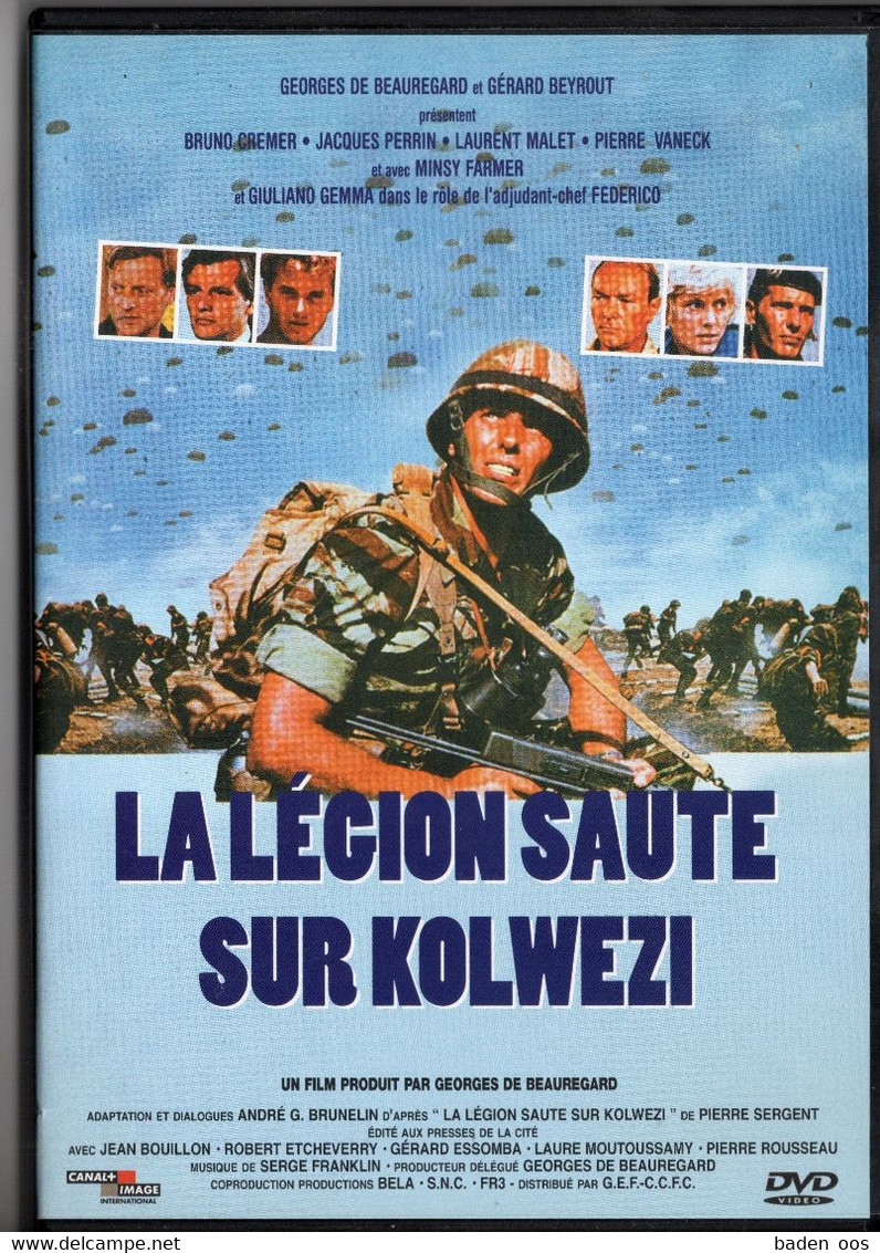 DVD La Légion Saute Sur Kolwezi - Histoire