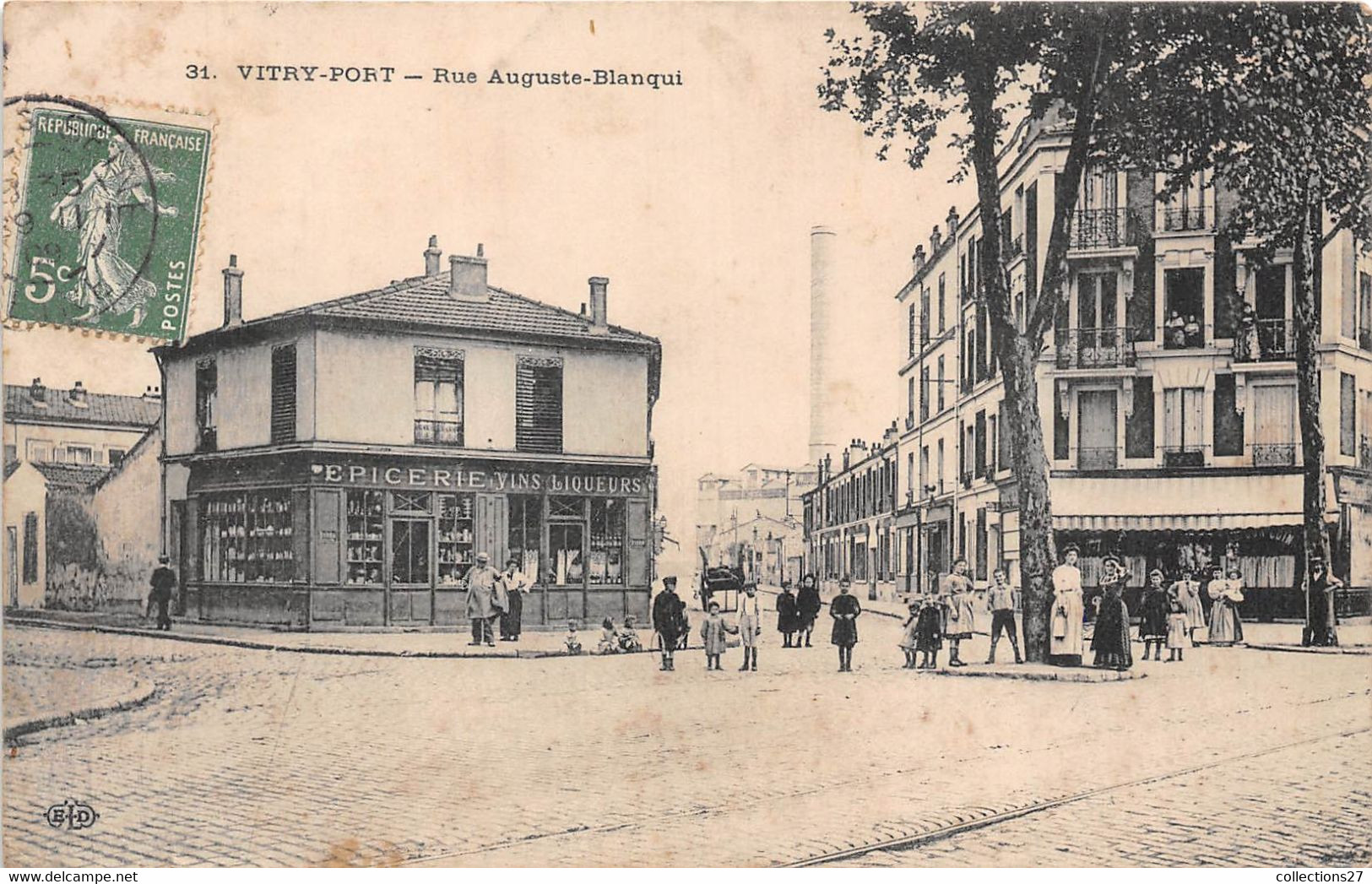 94-VITRY-PORT- RUE AUGUSTE-BLANQUI - Vitry Sur Seine