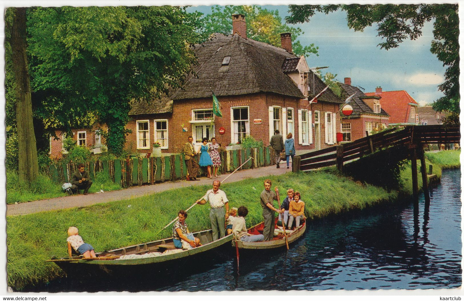 Giethoorn - (Nederland) - Punters - Hotel-Café-Restaurant 'Fanfare' - Giethoorn